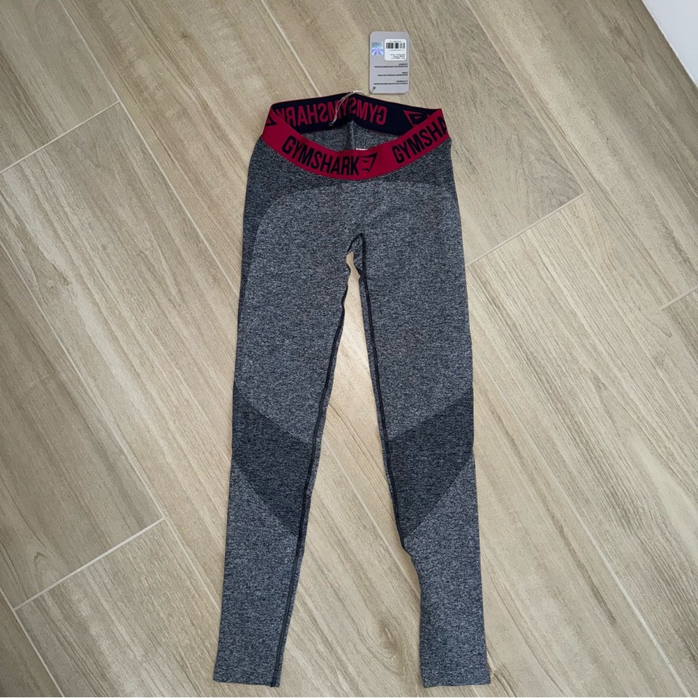Gymshark Flex Leggings V3 sapphire blue marl/rose Small BNWT